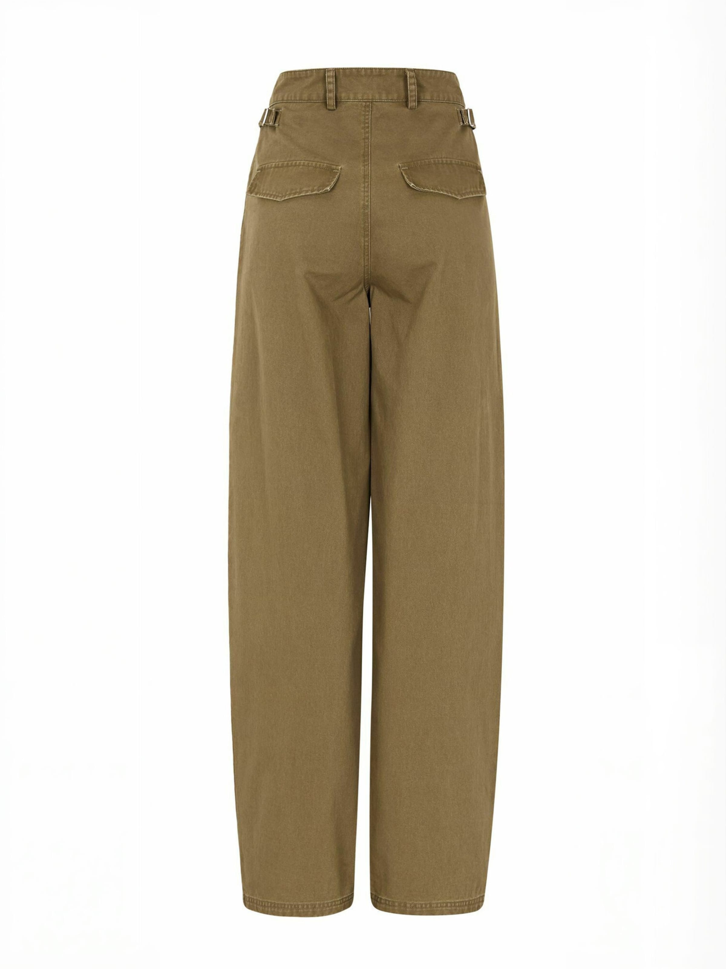 Soft Rebels Regular Jeans ' SRTrenitty ' in Bruin: terug