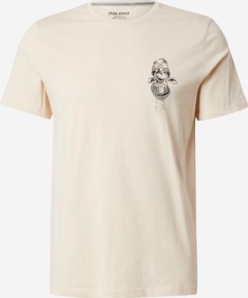 Maglietta 'JACKSON' di BLEND in beige: frontale