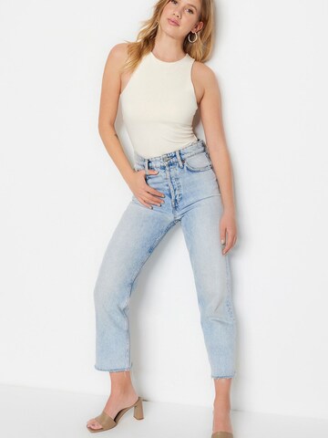Trendyol Top 'Athlete' in Beige