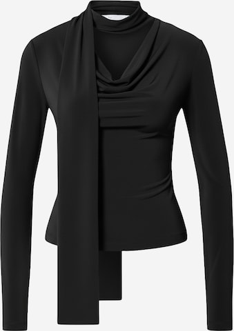 juoda ABOUT YOU Marškinėliai 'Remy': priekis