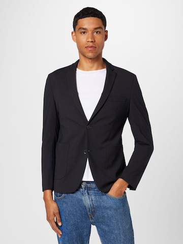 ESPRIT Slim Fit Sakko in Schwarz: predná strana