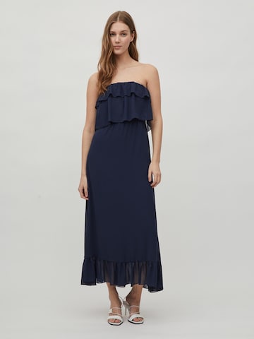 VILA Letní šaty 'Emele' – modrá: přední strana