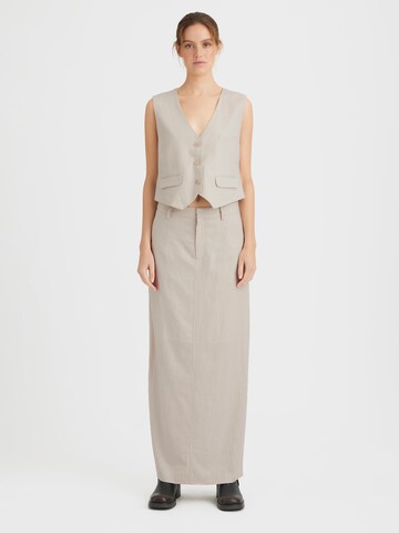 Jupe 'Liza' Gestuz en beige