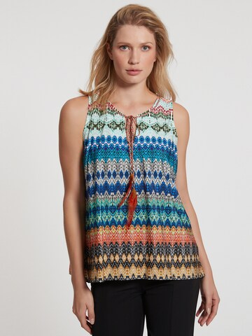 Ana Alcazar Top 'Gatmi ' in Mixed colors: front