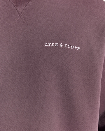 Lyle & Scott Sweatshirt in Rood