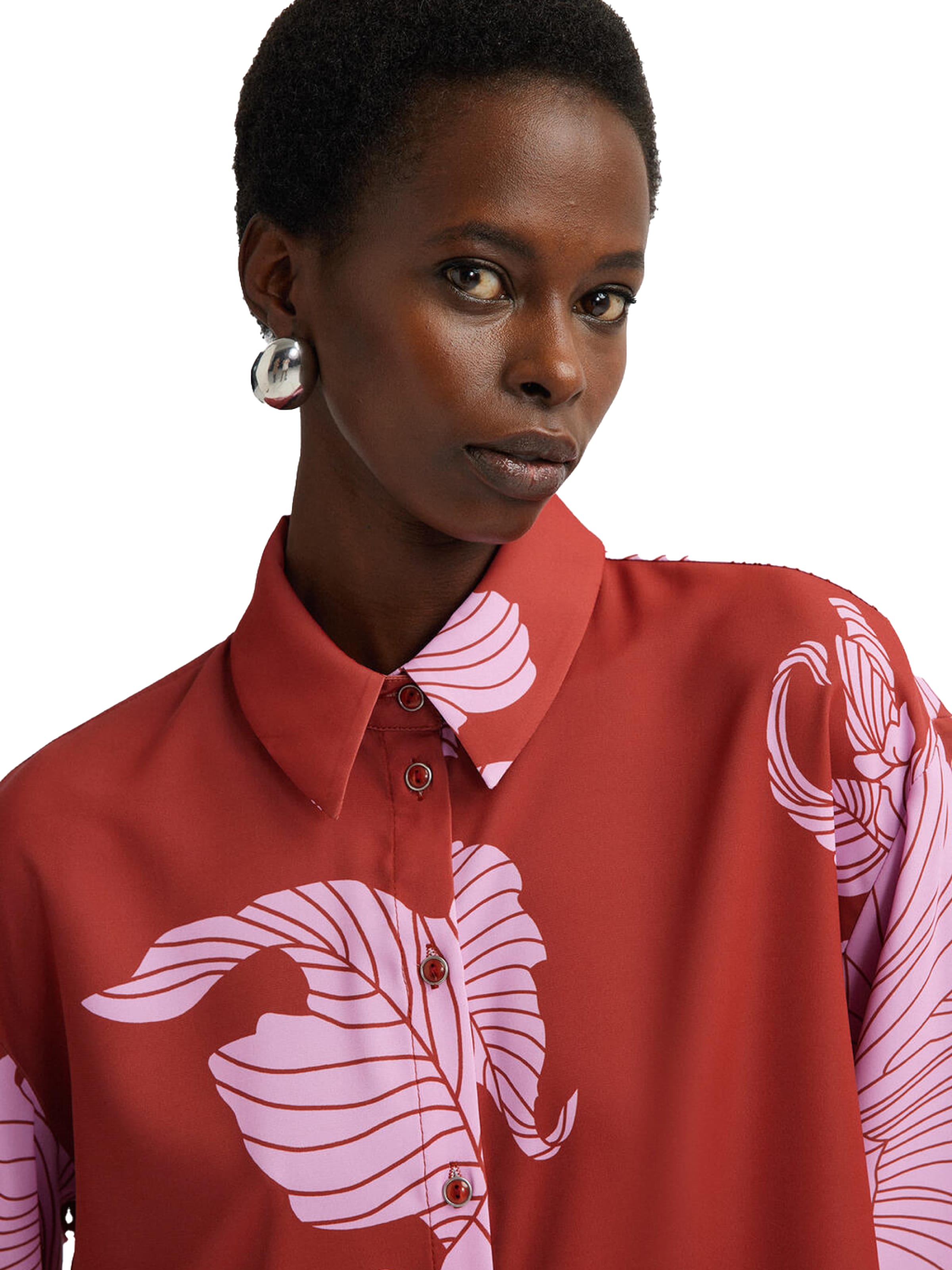 Touche Prive Bluse in Pink