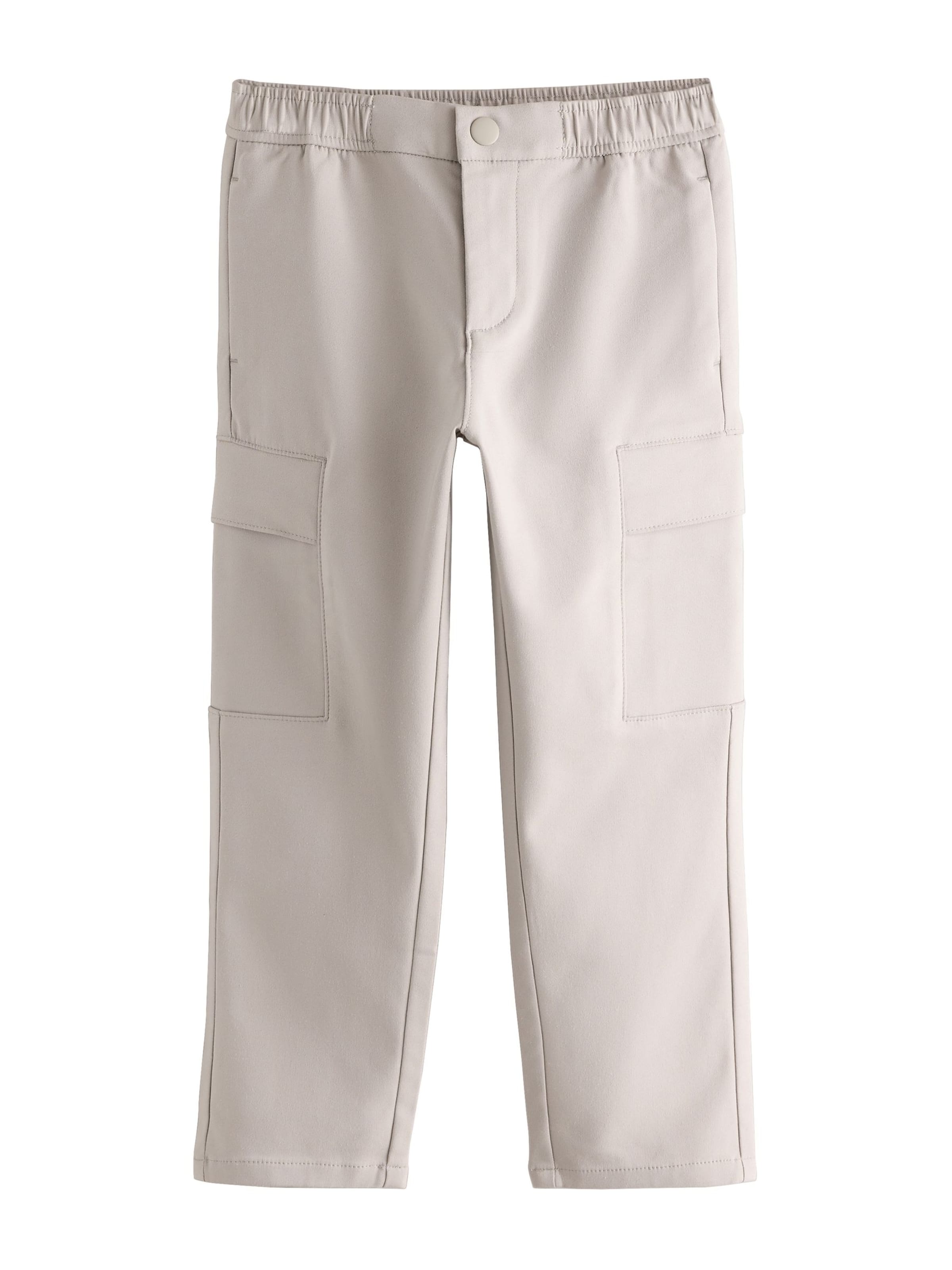 Pantaloni de la Next pe bej: față