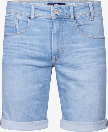Petrol Industries Regular Shorts 'Baystone' in Blau: Vorderseite