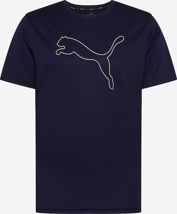 PUMA Performance shirt in Blue: front