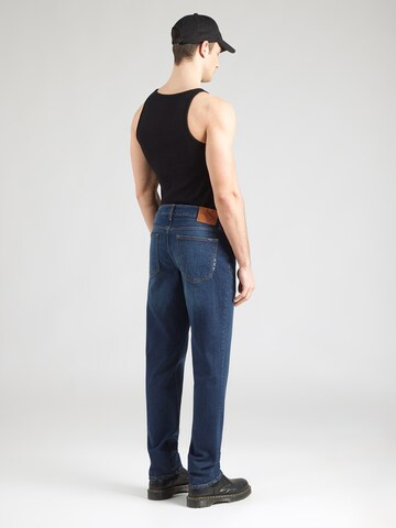 SCOTCH & SODA regular Τζιν 'HAARLEM' σε μπλε: πίσω