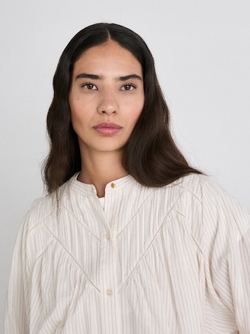 sessun Blouse 'SAVI' in Beige