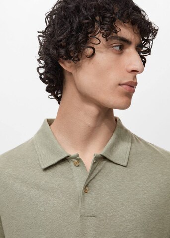 MANGO MAN Shirt 'Amberes' in Green