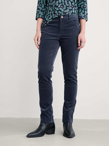 Regular Pantalon 'Lamledra' Seasalt Cornwall en bleu : devant