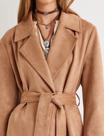 Koton Between-seasons coat in Brown