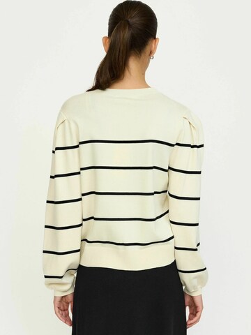 Pulover ' SRMarla ' de la Soft Rebels pe bej: spate