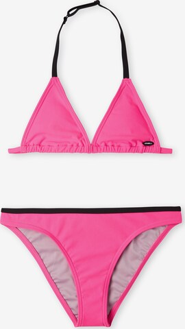 O'NEILLTrokutasti Bikini 'Essential' - roza boja: prednji dio