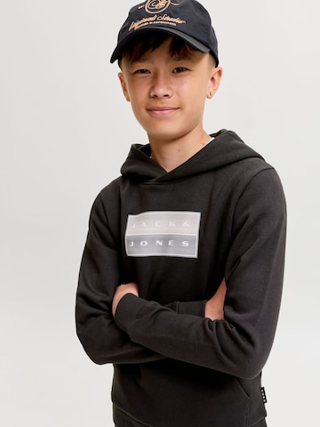 Jack & Jones Junior Sweatshirt 'JCOFusion' in Black