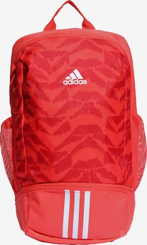 ADIDAS PERFORMANCE Sports Backpack in Red: front