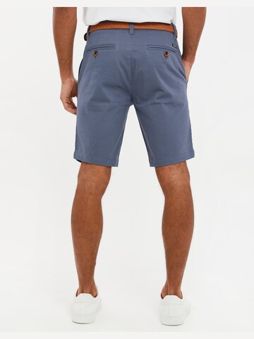 Threadbare Slimfit Shorts 'Conta' in Blau