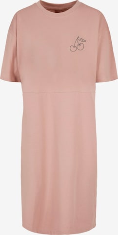 Merchcode Dress ' Cherry' in Pink: front