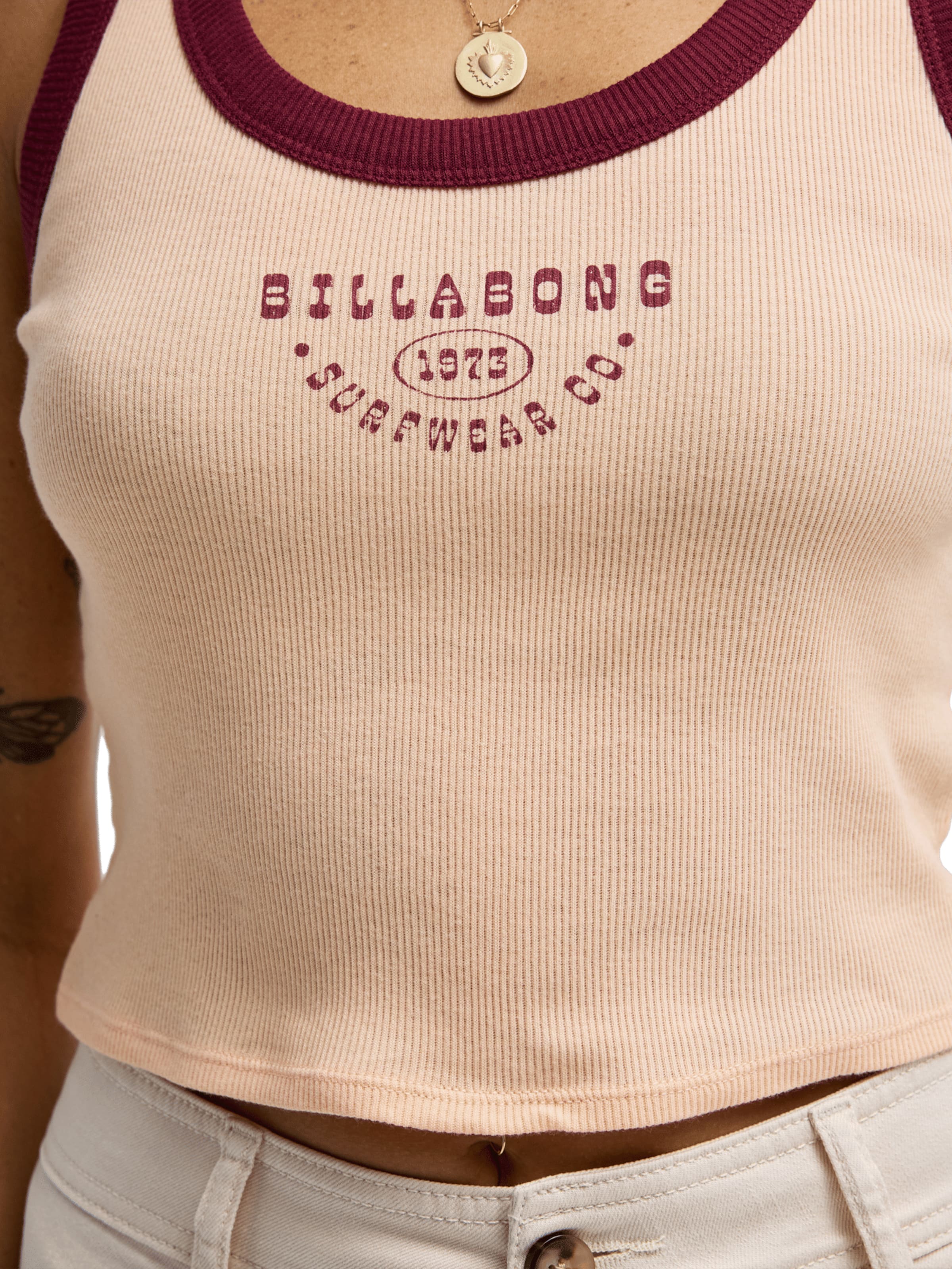 BILLABONG Top 'Nice & Easy' in Pink