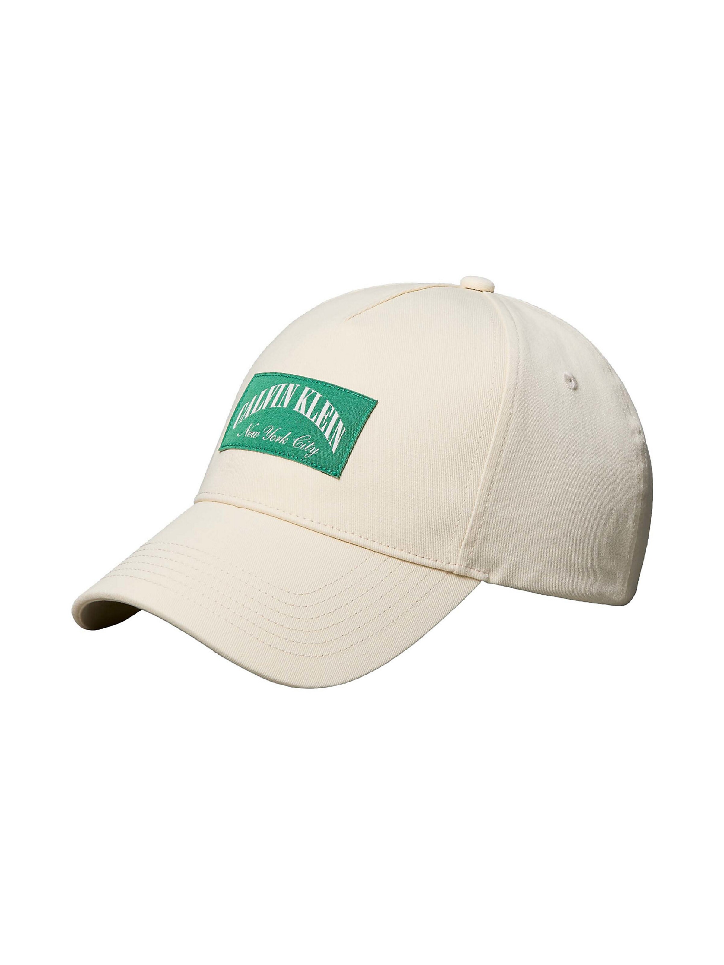 Calvin Klein Cap in creme / smaragd, Produktansicht