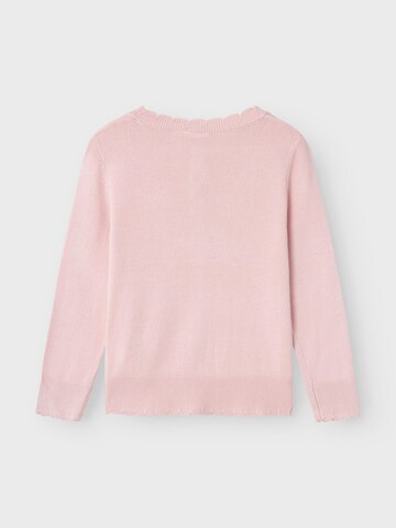 NAME IT Knit Cardigan in Pink