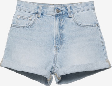 Pull&Bear Regularen Kavbojke | modra barva: sprednja stran