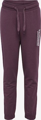 Hummel Funktionshose in Lila: Vorderseite