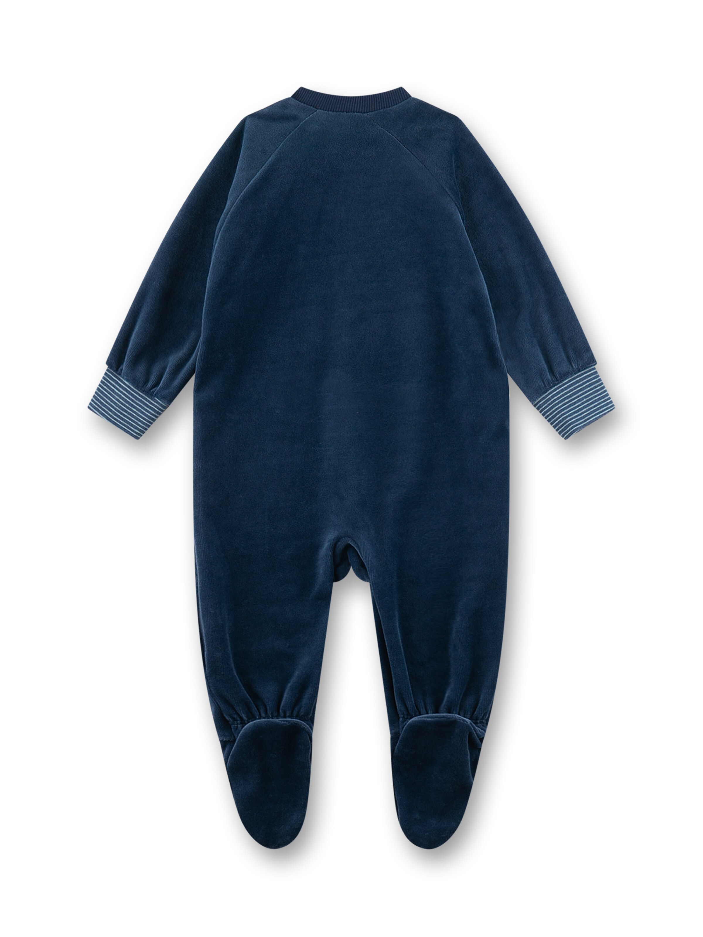 Sanetta Strampler 'Büffel' in Blau