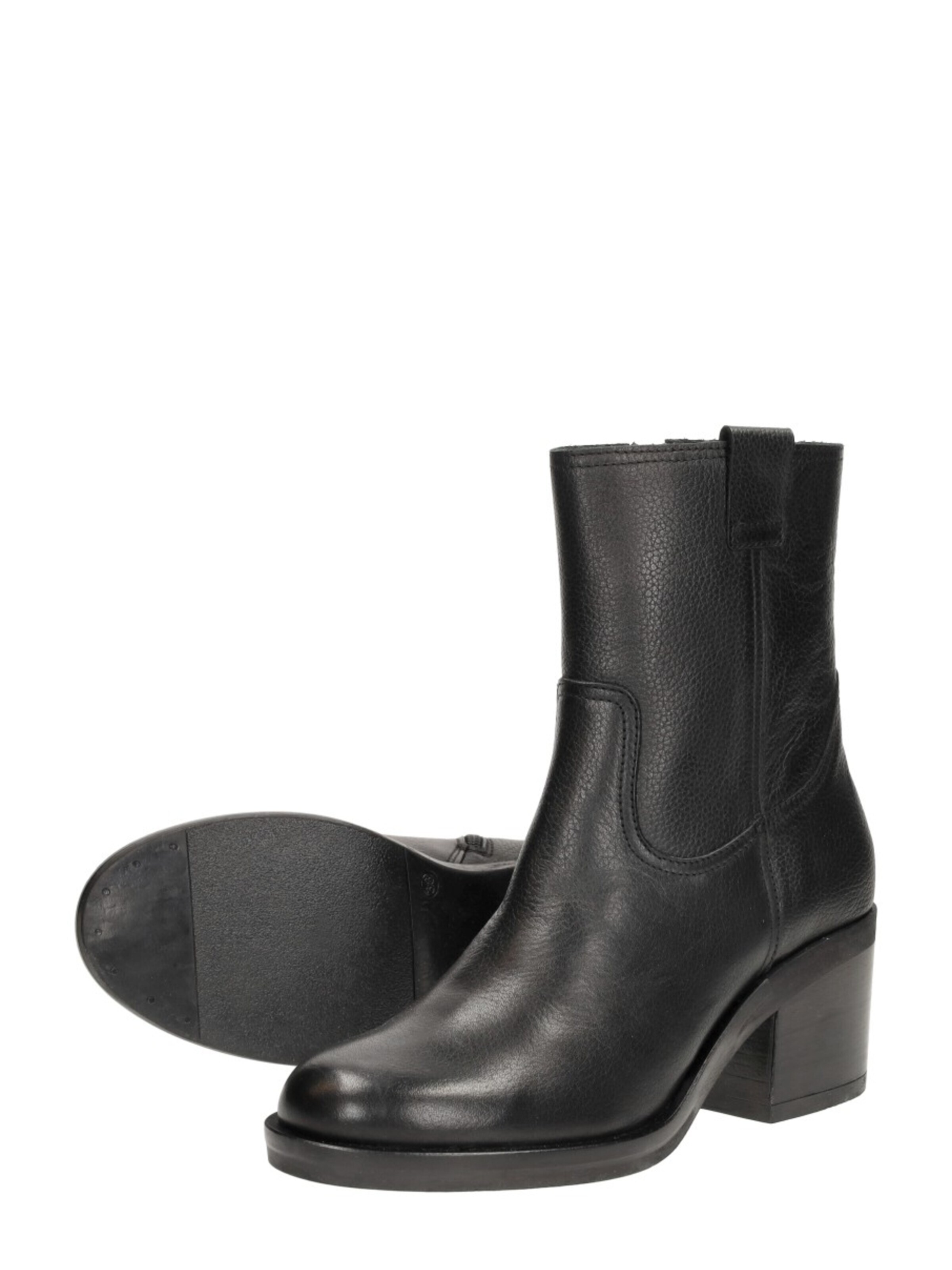 Red-Rag Boots in Black