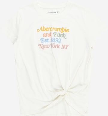 Abercrombie & Fitch Paita värissä valkoinen: edessä