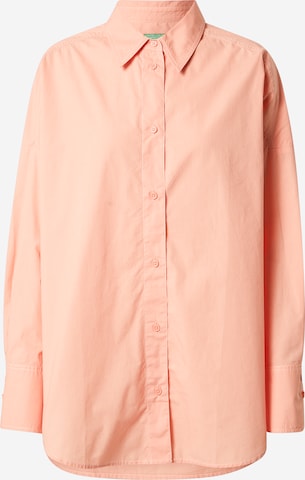 UNITED COLORS OF BENETTON Bluzka w kolorze pomarańczowy: przód