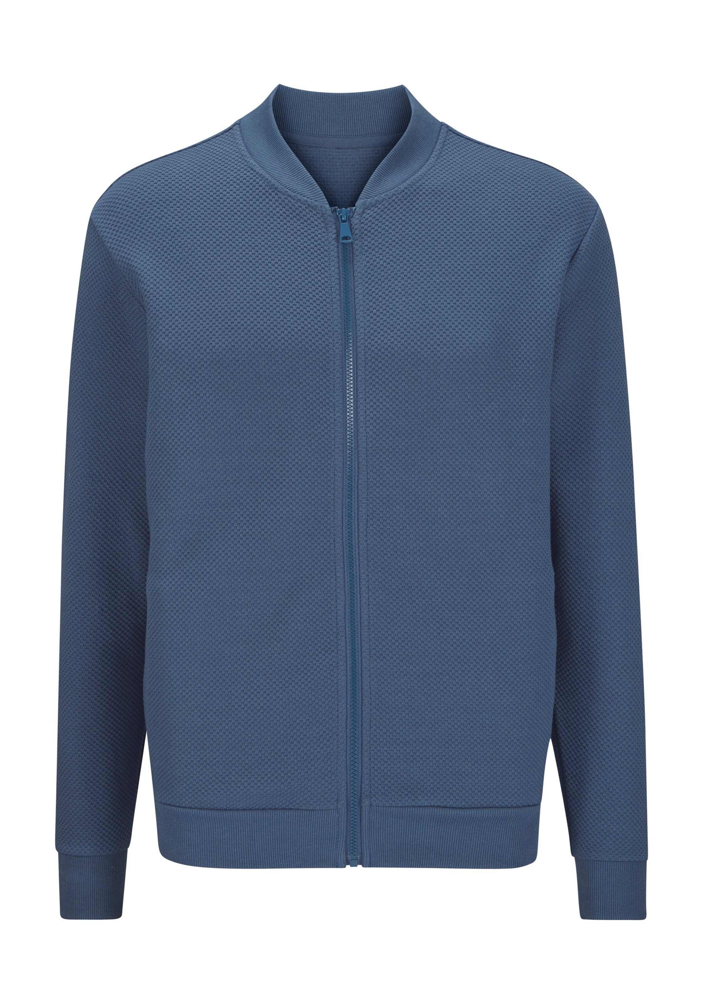 JOHN DEVIN Кофта на молнии в Синий: спереди