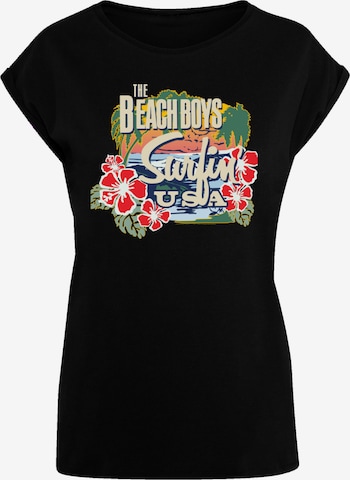 T-shirt 'The Beach Boys Musik Band' F4NT4STIC en noir : devant