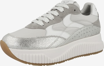 Baskets basses 'LANA FRESH' Voile blanche en argent : devant