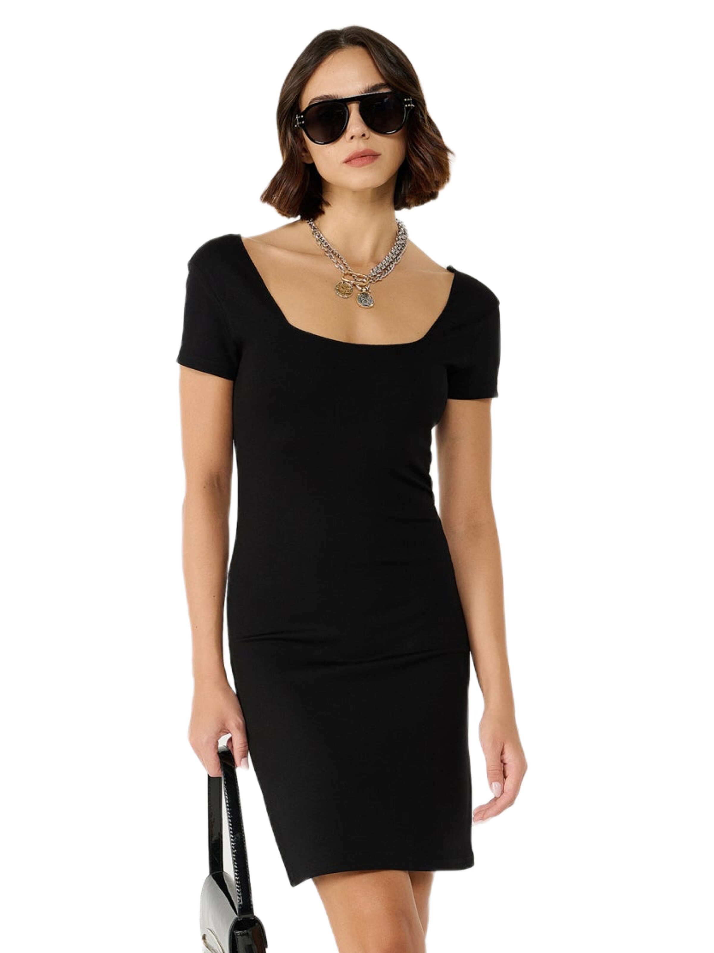 No Matter What Jurk in Zwart: voorkant