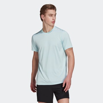 ADIDAS SPORTSWEAR Functioneel shirt 'Designed 4 Running' in Blauw: voorkant