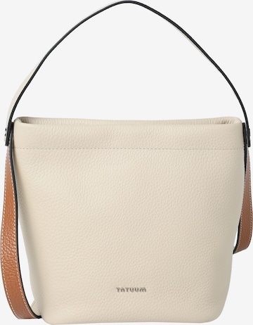 TATUUM Crossbody Bag 'Infinity' in Beige: front