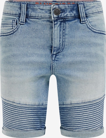 WE Fashion Jeans in Blauw: voorkant