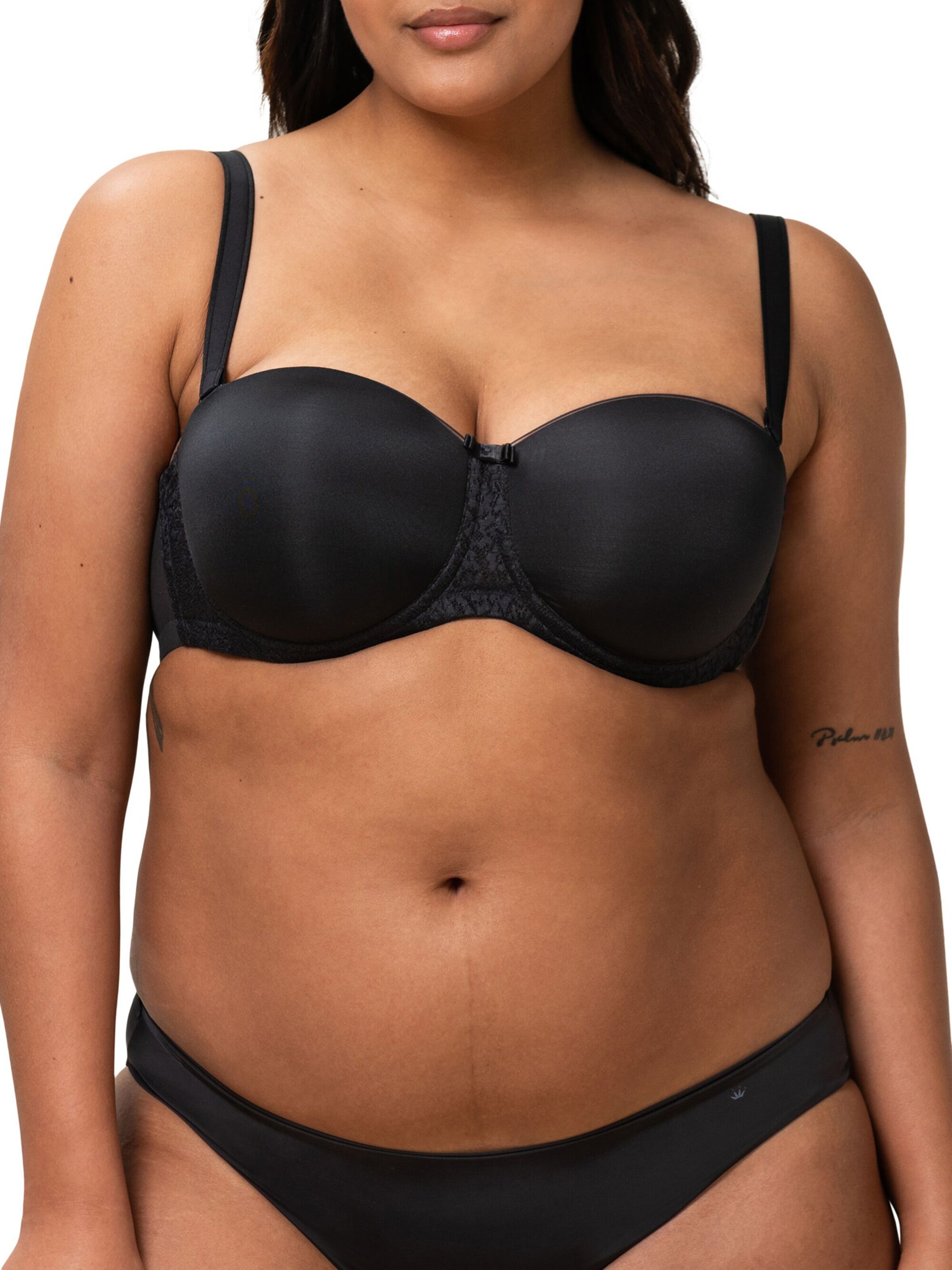 TRIUMPH T-shirt Bra ' Beauty-Full Essential ' in Black: front