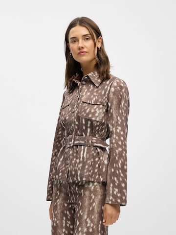 OBJECT - Chaqueta de entretiempo 'OBJBELMA' en marrón