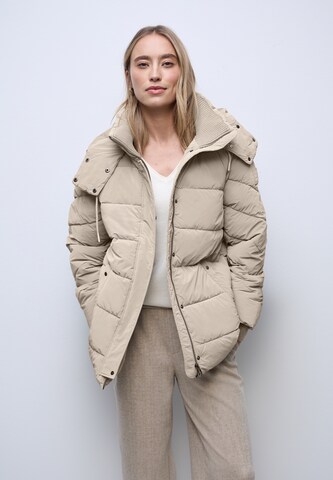 STREET ONE Winterjacke in Beige: Vorderseite