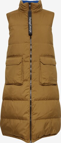 The Jogg Concept Vest in Brown: front