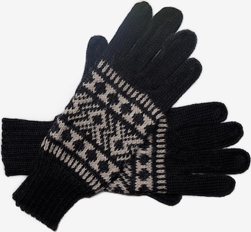 Mezzoguanti 'Guantofigura' di Posh Gear in nero: frontale