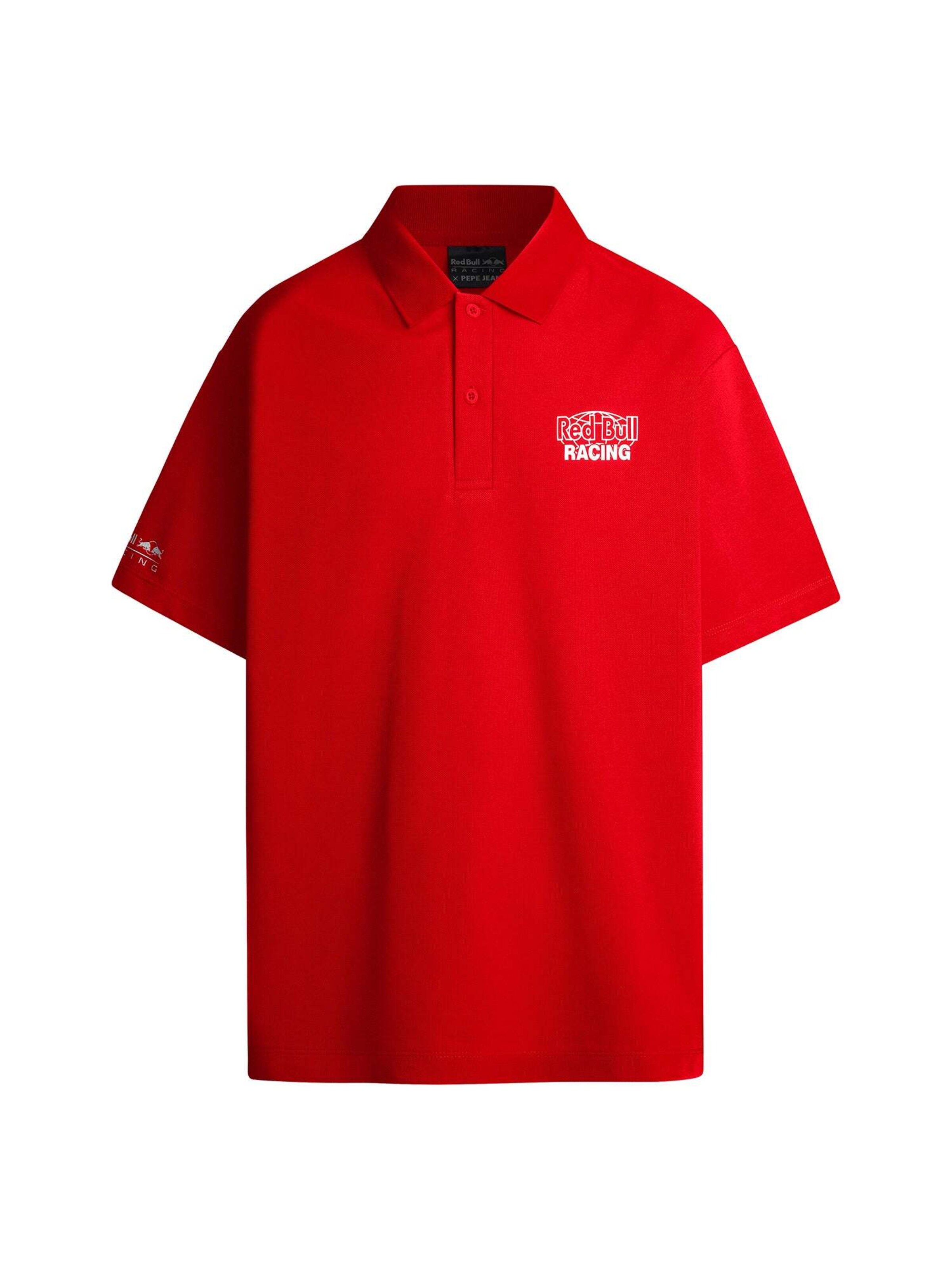Maglietta 'Red Bull Racing x Pepe Jeans' di Red Bull Racing x Pepe Jeans in rosso: frontale