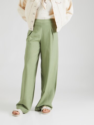 Loosefit Pantaloni con pieghe 'MINIDI' di PIECES in verde