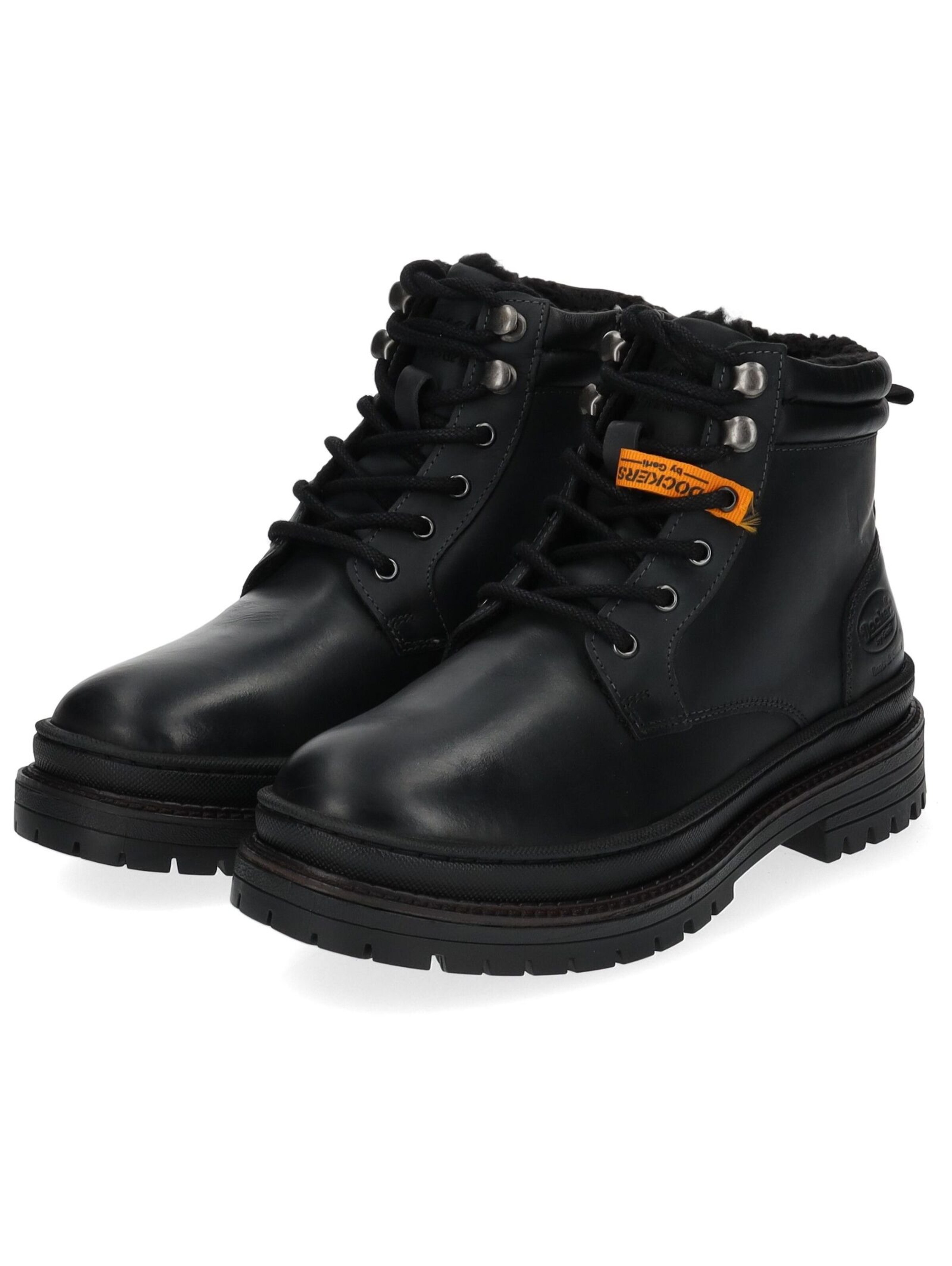 Dockers by Gerli - Botas con cordones en negro