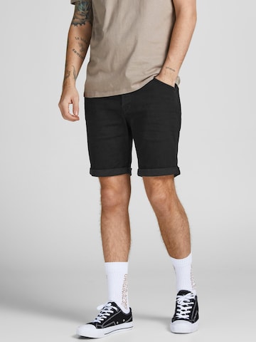 JACK & JONES Regular Shorts in Schwarz: predná strana