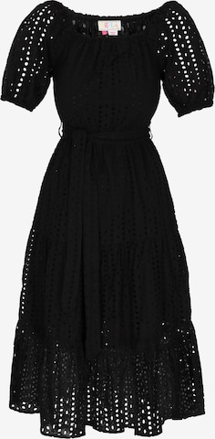 IZIAHaljina 'Boho' - crna boja: prednji dio